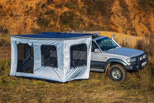 Стенки РИФ к автомобильной веерной маркизе (тамбур) 2х2,3 м, с полом (правые). Артикул RIFAN042023802.SET