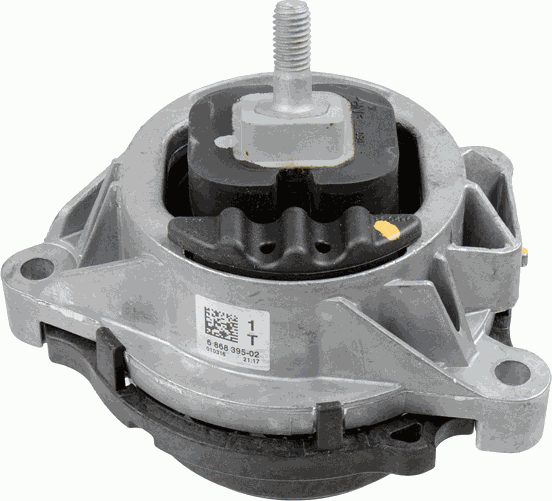 Подушка (опора) двигателя Lemforder левая для BMW X3 II (F25) 2014-2017. Артикул 38088 01