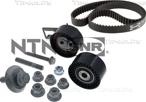 Ремень ГРМ с роликами (комплект) NTN / SNR для Ford EcoSport I 2013-2026. Артикул KD452.34