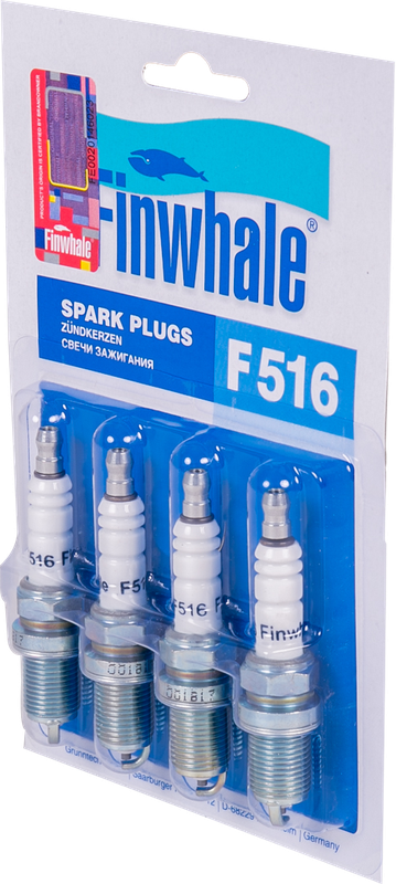 Свеча зажигания Finwhale для Chevrolet Nubira 2005-2011. Артикул F516