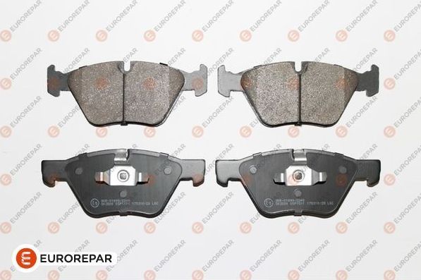 Тормозные колодки Eurorepar передние для BMW 1 I (E81/E82/E87/E88) 2004-2012. Артикул 1623061280