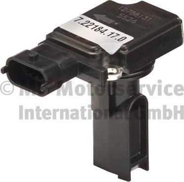 Датчик массового расхода воздуха (ДМРВ) Pierburg для Saab 9-3 II 2002-2015. Артикул 7.22184.17.0