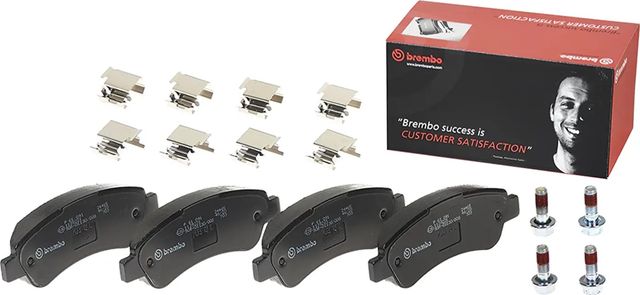 Тормозные колодки Brembo PRIME LINE. Артикул P 61 091