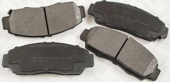 Тормозные колодки Stellox передние для Honda Stream I 2001-2006. Артикул 000 681B-SX