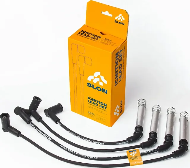 Комплект высоковольтных проводов для автомобилей Ford Focus I с двигателями Duratec (Zetec Roscam  C (Slon) Slon. Артикул sln.017