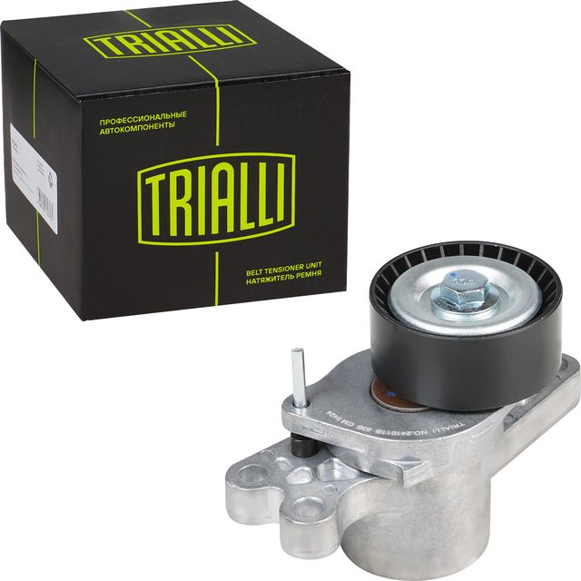 Натяжной ролик (натяжитель) приводного клинового зубчатого ремня Trialli. Артикул CM 5424