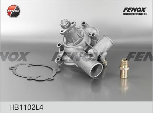 Помпа (водяной насос) Fenox для ГАЗ ГАЗель 1993-2002. Артикул HB1102L4