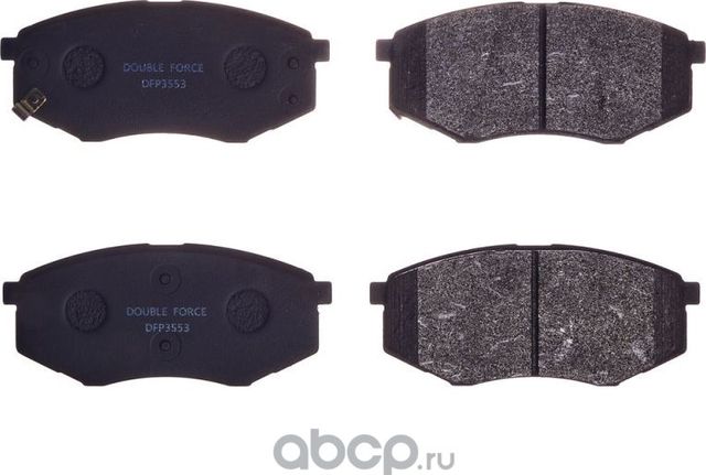 Колодки торм. fr hyundai (Double Force) Double Force. Артикул DFP3553