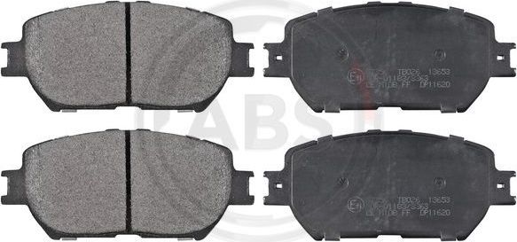 Тормозные колодки ABS. Артикул 37356