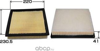 A-1036 ФИЛЬТР ВОЗДУШНЫЙRX350,RX450H 2GRFXE 09 (VIC). Артикул A1036