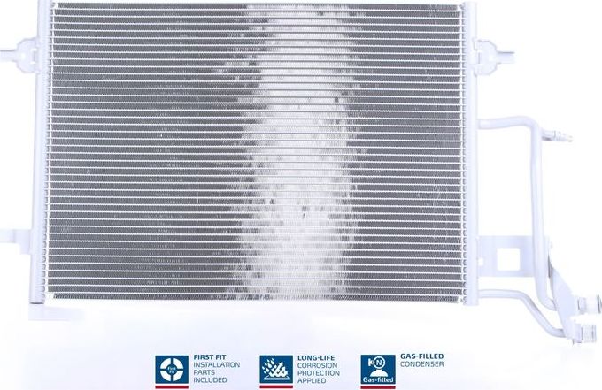 Радиатор кондиционера (конденсатор) Nissens (алюминий). Артикул 94593