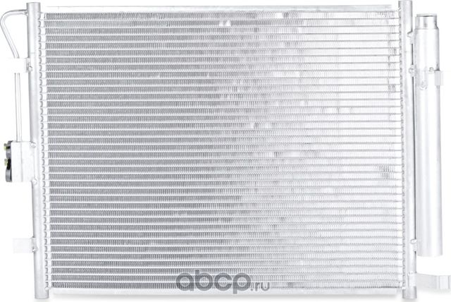 Радиатор кондиционера (конденсер) KIA SOUL (2009>) (Metaco). Артикул 8012210