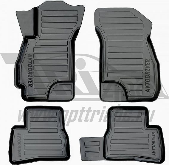 Коврики резиновые Avtodriver для салона Hyundai Creta I 2016-2021. Артикул ADRAVG267