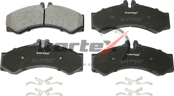 Колодки тормозные MB SPRINTER 13- пер. (Kortex). Артикул KT1288STD