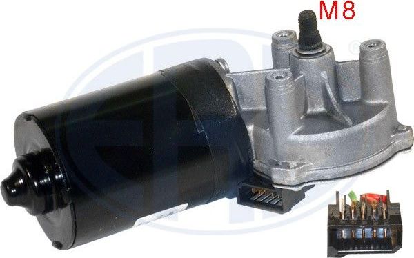 Мотор стеклоочистителя (моторчик дворников) Era OEM передний для Volkswagen Bora 1998-2013. Артикул 460126