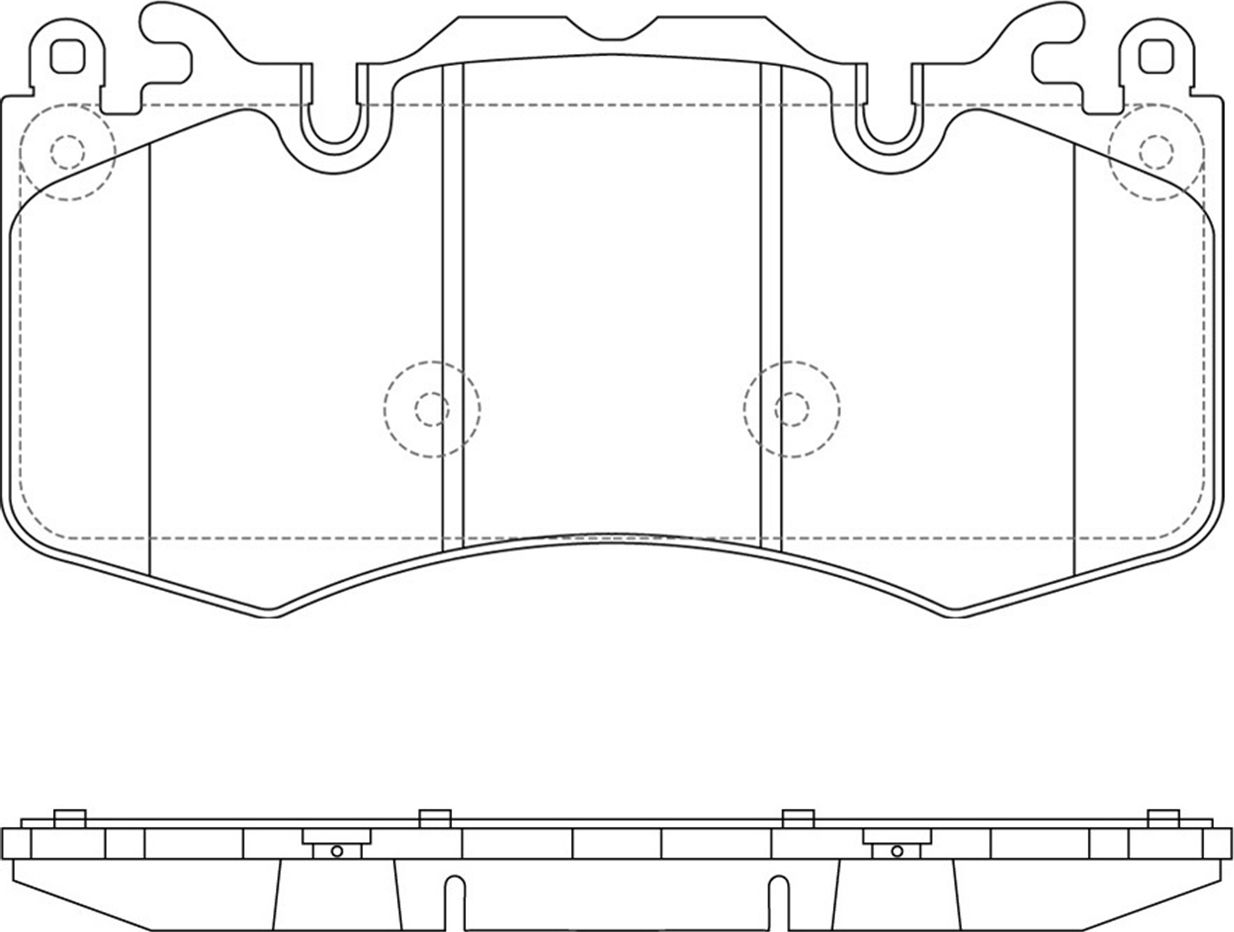 Тормозные колодки NiBK. Артикул PN0567