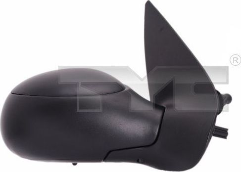 Зеркало боковое TYC левое для Peugeot 206 1998-2012. Артикул 326-0014