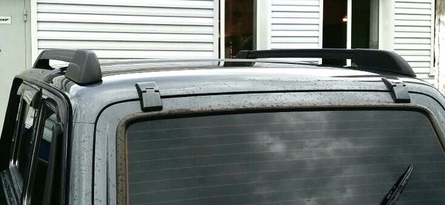 Рейлинги продольные АПС для ВАЗ 2131 Niva 5-дв. 4Х4 1994-2026 Черные. Артикул 0213-Д-02