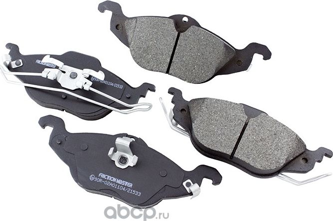 Колодки тормозные дисковые передние (Frictionmaster). Артикул MKD1532