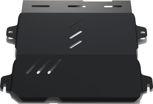 Защита АвтоБРОНЯ для картера и КПП Cadillac SRX II 2009-2016. Артикул 111.00805.1