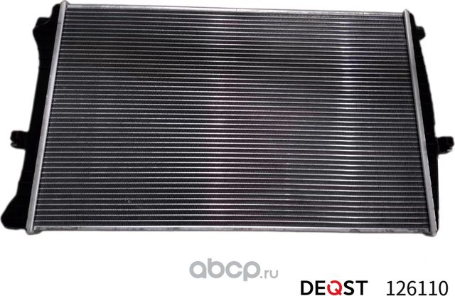 Радиатор охлаждения двигателя VW GOLF VII (5G1) Хэтчбэк 08,12- 1.4 TSI (Deqst). Артикул 126110