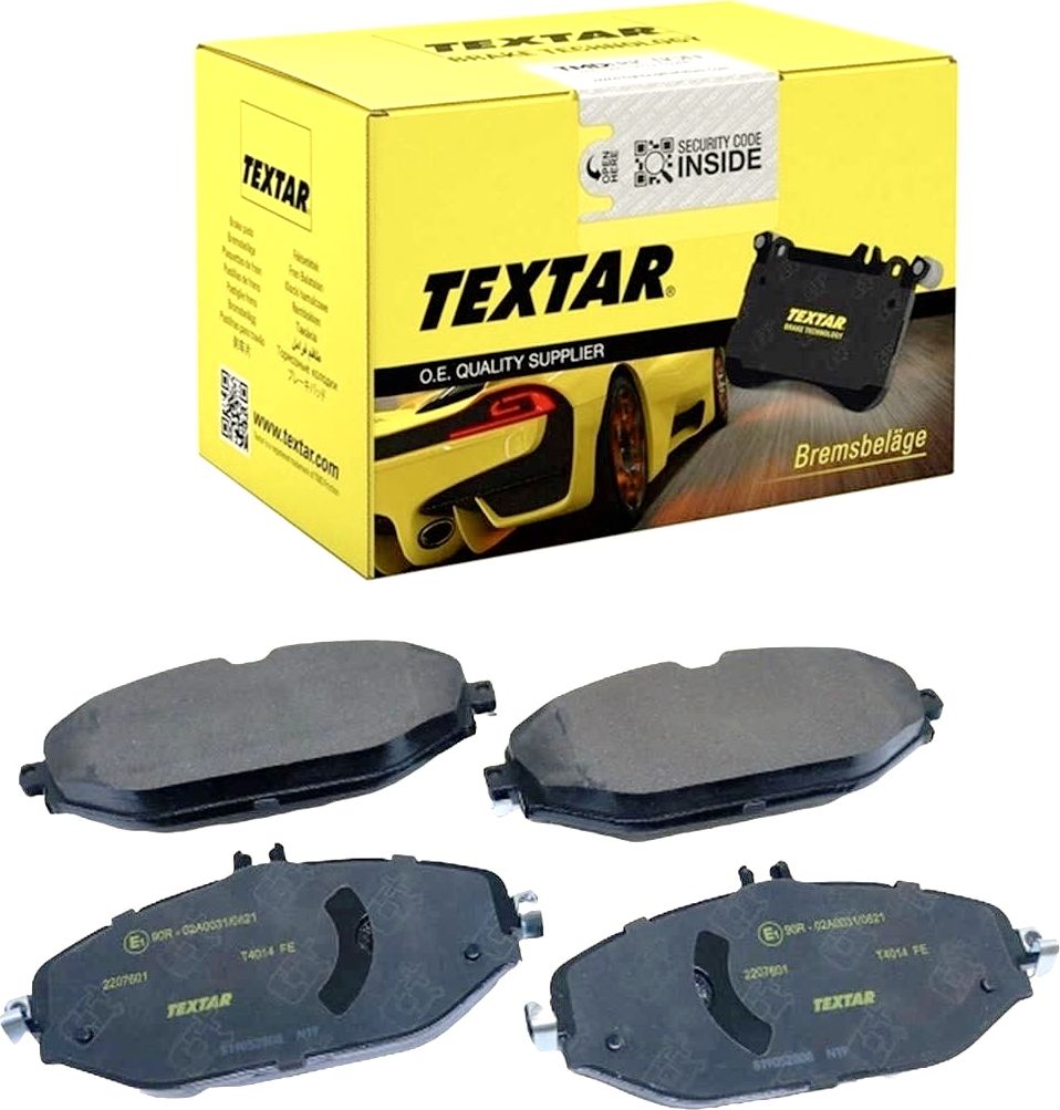 Тормозные колодки Textar Q+. Артикул 2207601