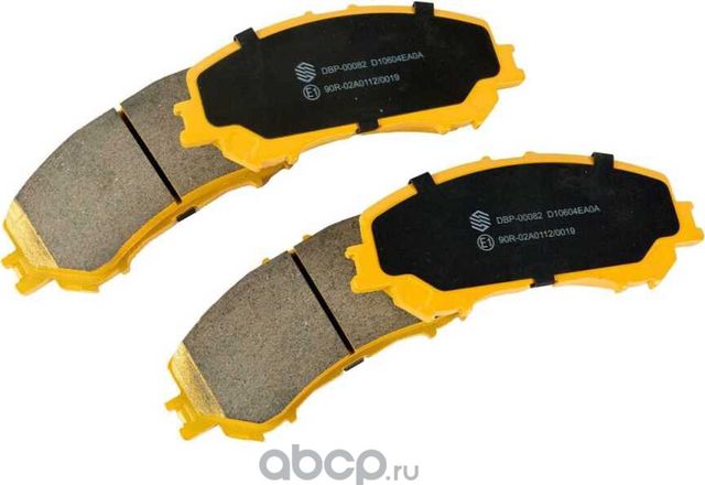 Колодка тормозная дисковый тормоз к-т передняя (Wayteko). Артикул DBP00082