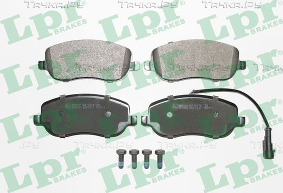 Тормозные колодки LPR. Артикул 05P1217