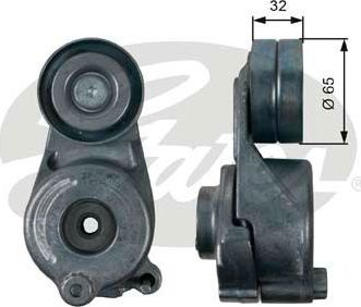 Натяжной ролик (натяжитель) приводного поликлинового ремня Gates DriveAlign®. Артикул T39208