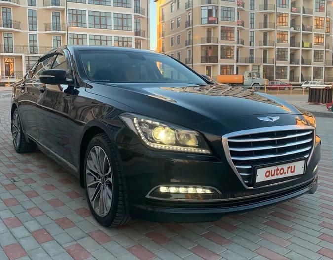 Дефлекторы Cobra Tuning для окон Hyundai Genesis II седан (DH) 2013-2016. Артикул H24113