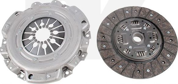 Сцепление (комплект) NK 2 in 1 kit (For Rigid Flywheel). Артикул 133352