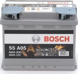 Аккумулятор Bosch S5A для Opel Cascada 2013-2018. Артикул 0 092 S5A 050