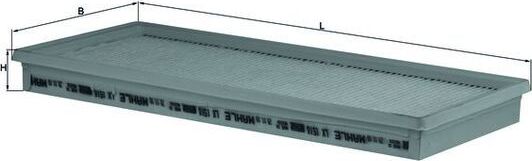 Воздушный фильтр Mahle-Knecht. Артикул LX 1518