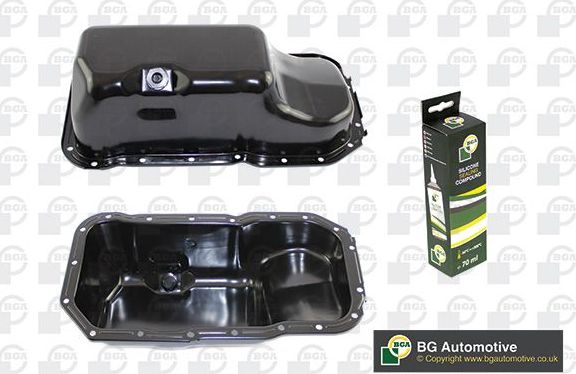 Масляный поддон картера двигателя BGA для Citroen AX 1991-1996. Артикул SP1412