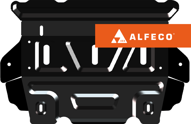 Защита Alfeco для радиатора JAC T6 2018-2026. Артикул ALF.56.03