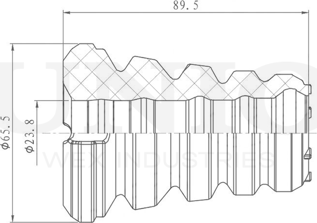 Отбойник амортизатора (Unio). Артикул DUC-40030