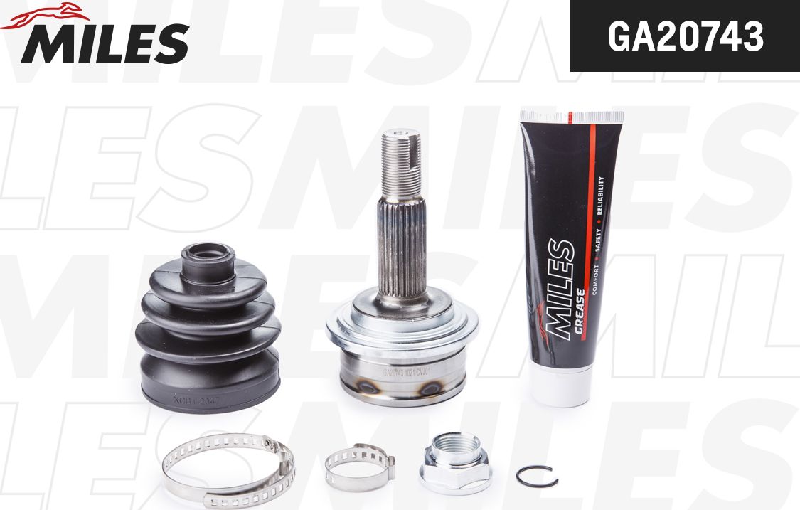 Шрус наружный (граната) Miles. Артикул GA20743