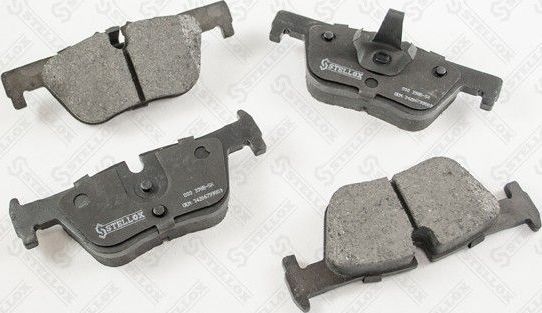 Тормозные колодки Stellox задние для BMW 2 F22 2012-2026. Артикул 000 398B-SX