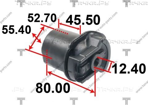Сайлентблок задней балки Tenacity. Артикул AAMTO1058