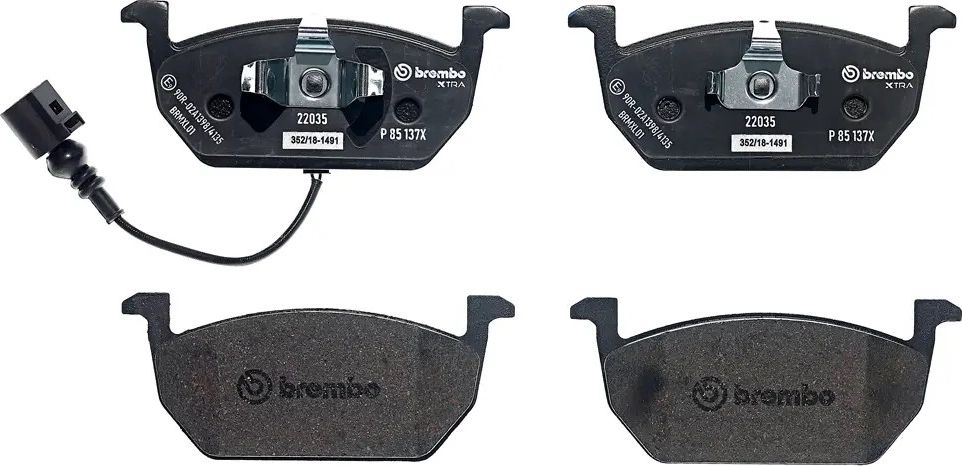 Тормозные колодки Brembo XTRA LINE. Артикул P 85 137X