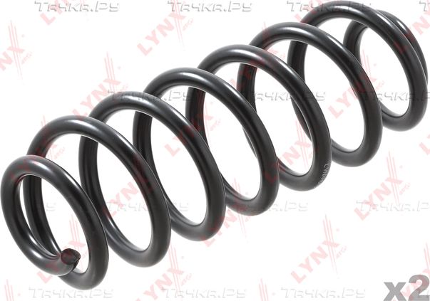 Пружина подвески LYNXauto задняя для Volkswagen Golf Plus I 2004-2013. Артикул SC-2916