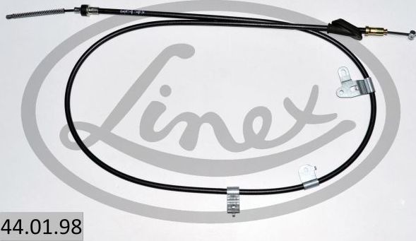 Трос ручника (тросик ручного тормоза) Linex правый для Toyota Corolla Verso I 2004-2009. Артикул 44.01.98