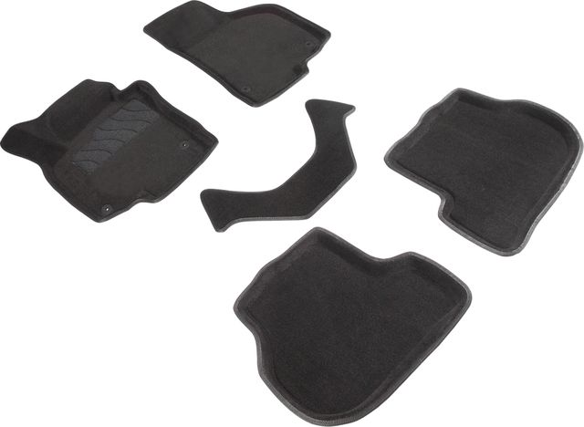 Коврики Seintex 3D ворсовые для салона Volkswagen Golf VI 2009-2012. Артикул 82170