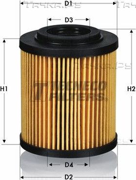 Масляный фильтр  Tecneco Filters для Opel Combo C 2001-2011. Артикул OL0226E