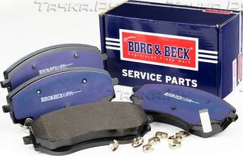 Тормозные колодки Borg & Beck. Артикул BBP2813