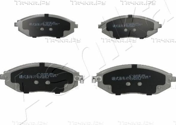 Тормозные колодки ASHIKA передние для Chevrolet Spark III 2010-2016. Артикул 50-0W-W14