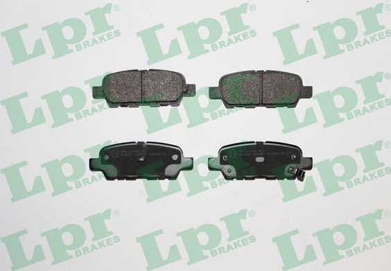 Тормозные колодки LPR. Артикул 05P857
