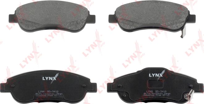 Тормозные колодки LYNXauto. Артикул BD-3418