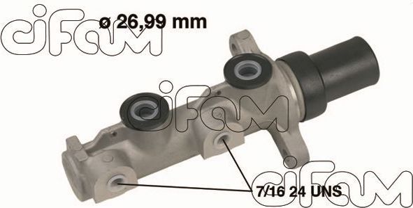 Тормозной цилиндр главный Cifam (алюминий) для Chrysler Voyager IV 2000-2008. Артикул 202-580