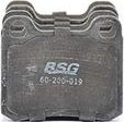 Тормозные колодки BSG. Артикул BSG 60-200-019